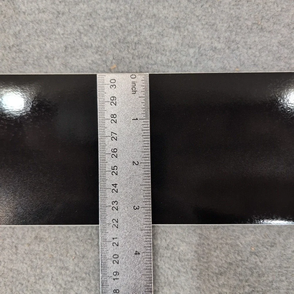 3M Scotchlite Reflective Graphic Film Black Adhesive Strips 4-Pack Safety Tape‎